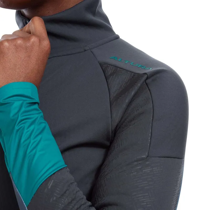 Altura Endurance Women's Mistral Softshell Jacket Navy/Green-5